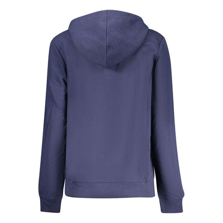 Fila Blue Cotton Women's Hooded Sweatshirt Fila
