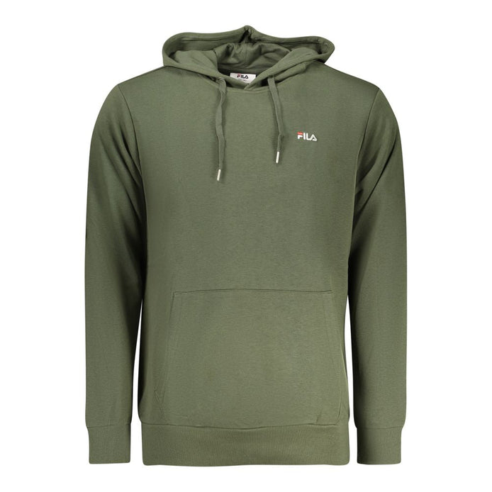 Fila Verde Cotton Male Hoodie Fila