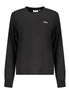 Fila Black Organic Cotton Women Sweatshirt Fila