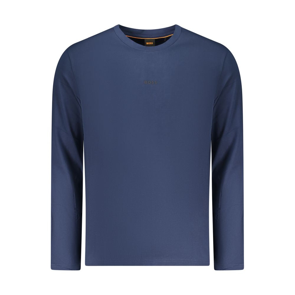 Hugo Boss Blu Organic Cotton Men T-Shirt Hugo Boss
