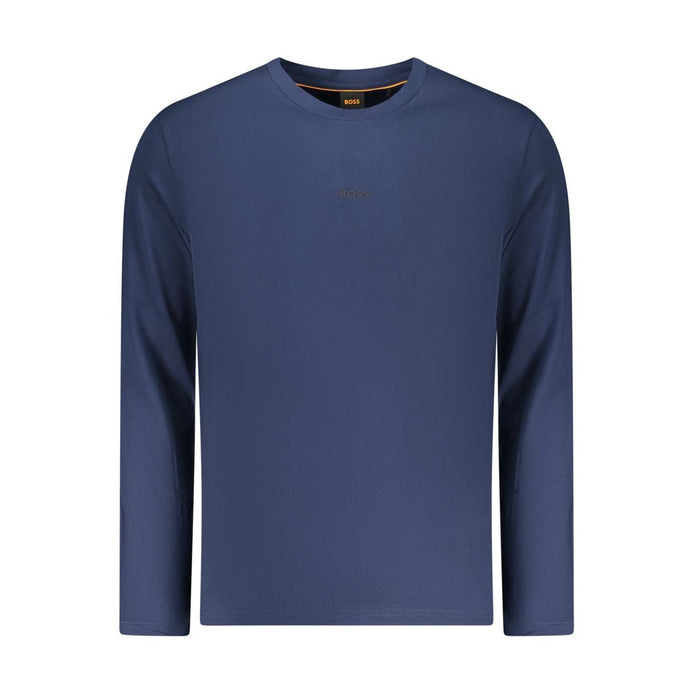Hugo Boss Blu Organic Cotton Men T-Shirt Hugo Boss