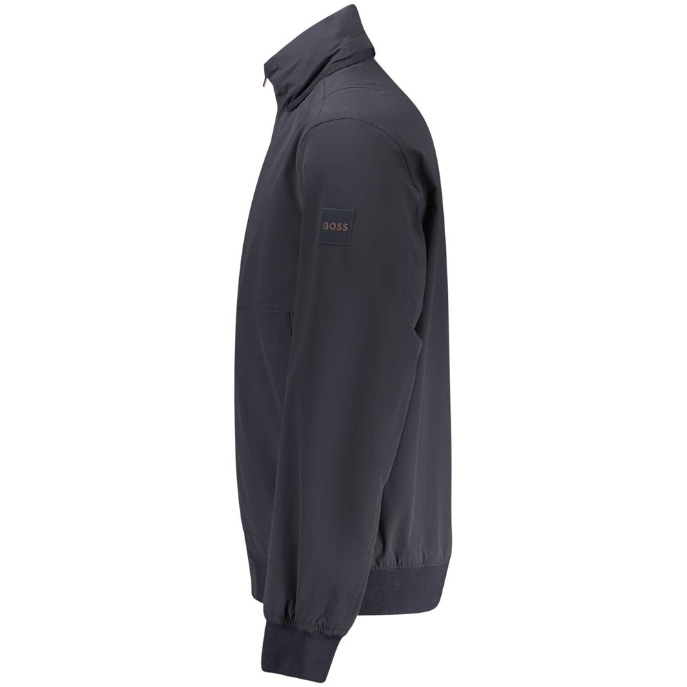 Hugo Boss Blu Poliammide Men's Jacket Hugo Boss