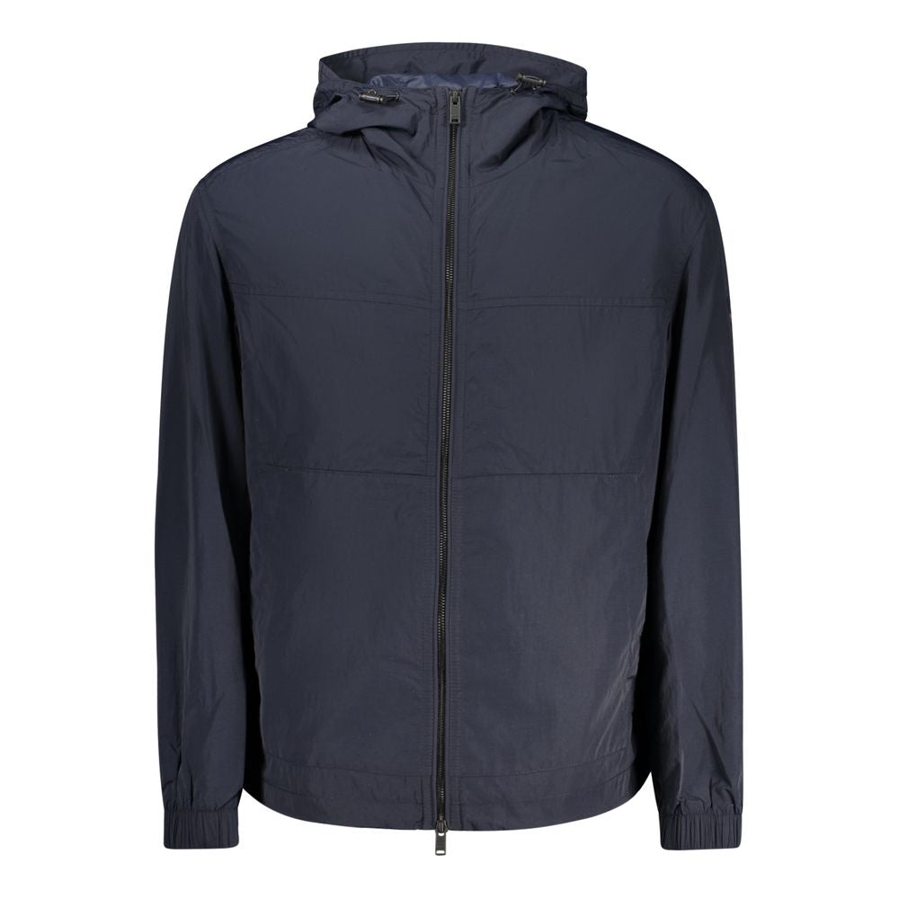 Hugo Boss Blu Poliammide Men Jacket Hugo Boss