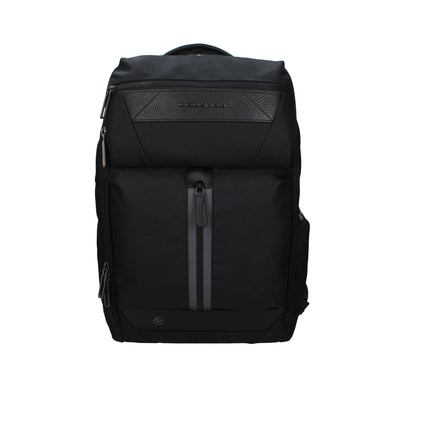 Piquadro Black Fabric Backpack Piquadro