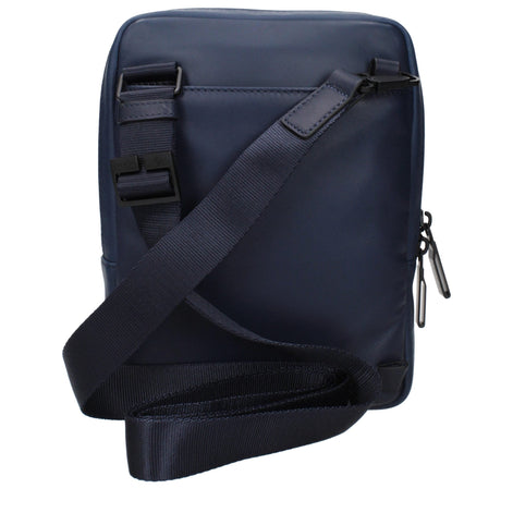 Piquadro Blue Leather Crossbody Bag Piquadro