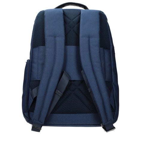 Piquadro Blue Fabric Backpack Piquadro