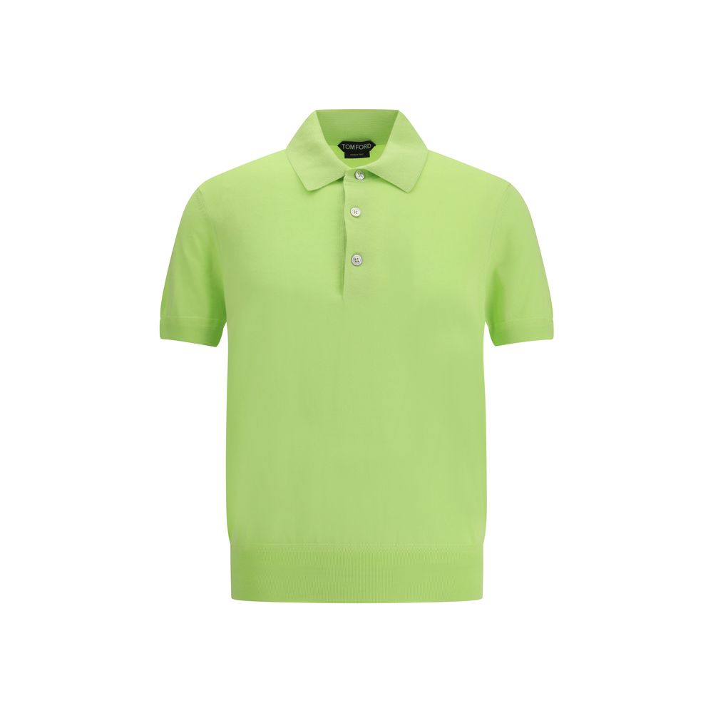 Tom Ford Bicolor Cotton Polo Shirt Tom Ford