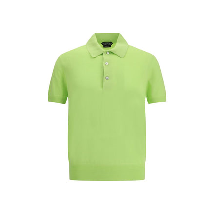 Tom Ford Bicolor Cotton Polo Shirt Tom Ford
