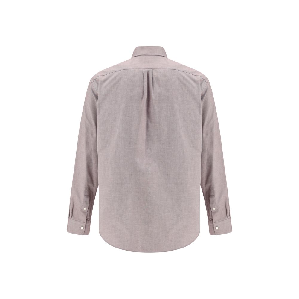 Fendi Bordeaux Cotton Shirt Fendi