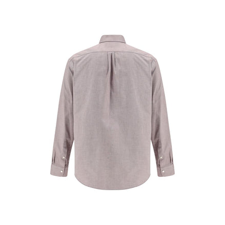 Fendi Bordeaux Cotton Shirt Fendi