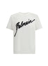 Balmain White Cotton T-Shirt Balmain