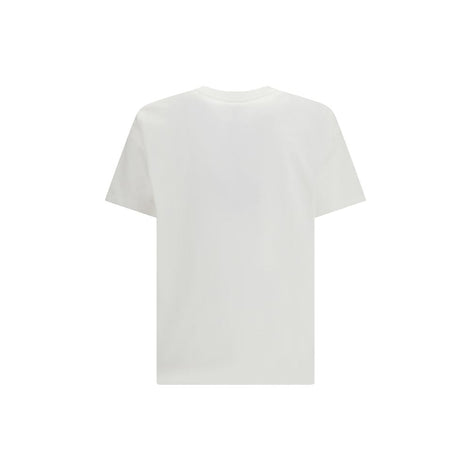 Balmain White Cotton T-Shirt Balmain