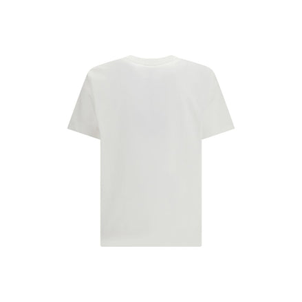 Balmain White Cotton T-Shirt Balmain