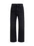 Balmain Black Cotton Jeans Denim Balmain