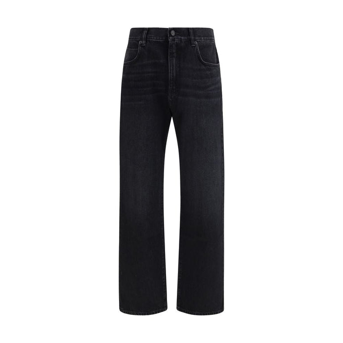 Balmain Black Cotton Jeans Denim Balmain