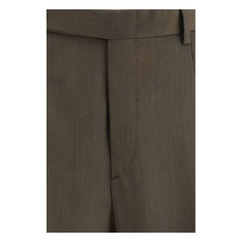 Brioni Bicolor Fleece Wool Casual Pants Brioni