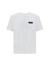 Balmain White Cotton T-Shirt Balmain