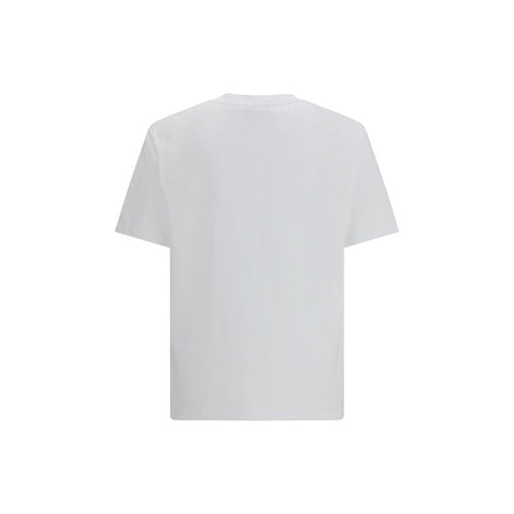 Balmain White Cotton T-Shirt Balmain